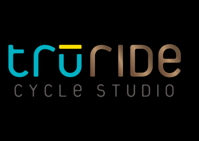 tru ride cycle studio (spin studio) logo design