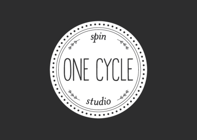 Logo Design for One Cycle Spin Studio