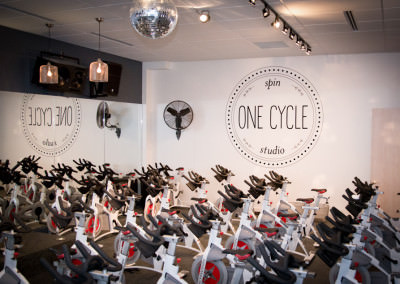 Brand Identity (signage) Design for One Cycle Spin Studio